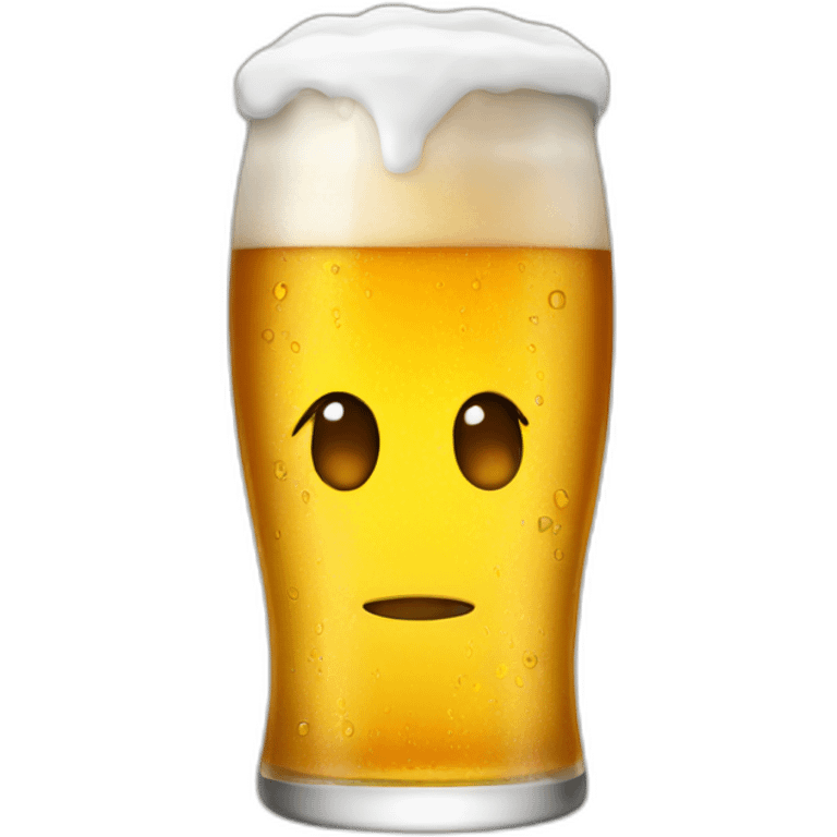 ai drinks beer emoji