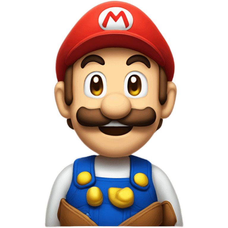 mario exicting emoji