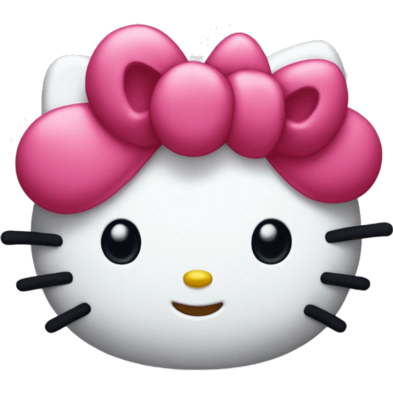 Hello kitty with a lollipop  emoji