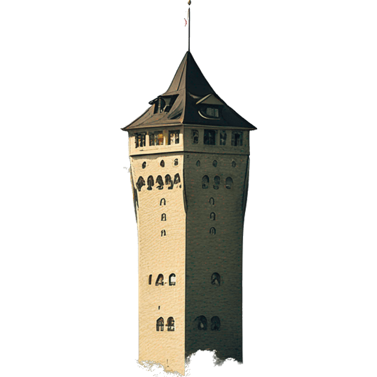 The tower from the jungfrau park in interlaken emoji