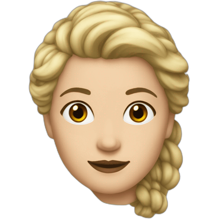 Hermine bretonne noir emoji