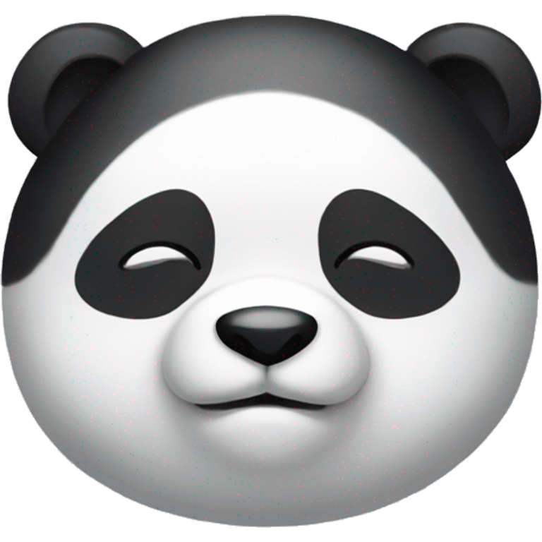 sleepy panda emoji