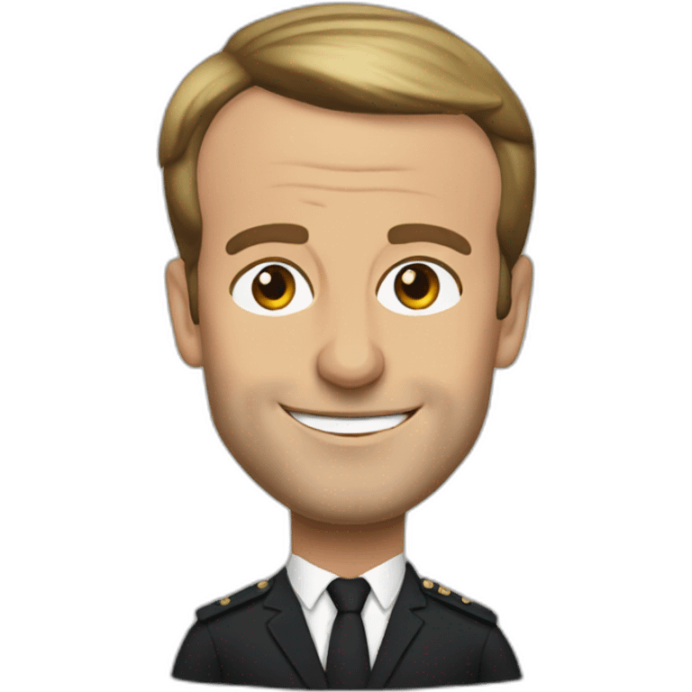 Emmanuel Macron emoji