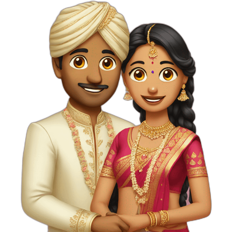 Indian wedding emoji