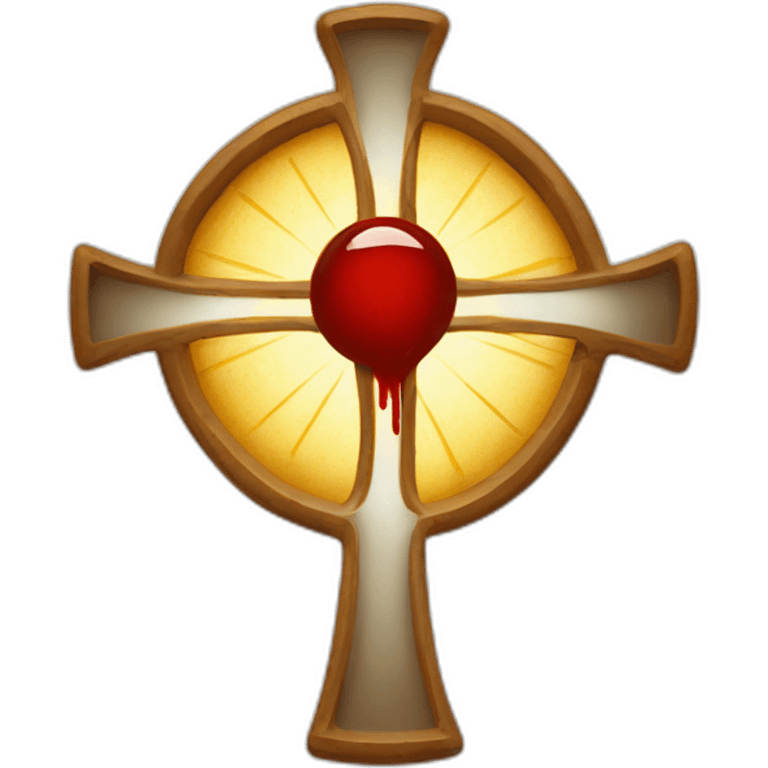 Eucharist body and blood emoji