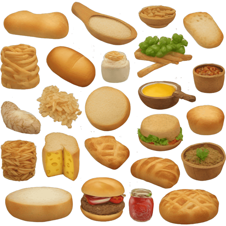 sztrapacska(hungarian name of food) emoji