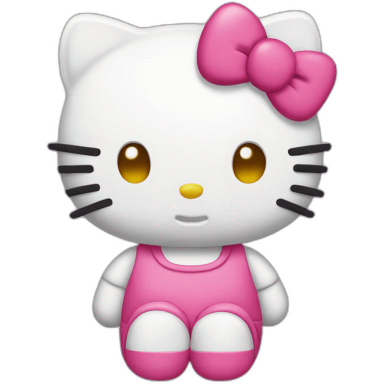 Hello Kitty en personnage emoji