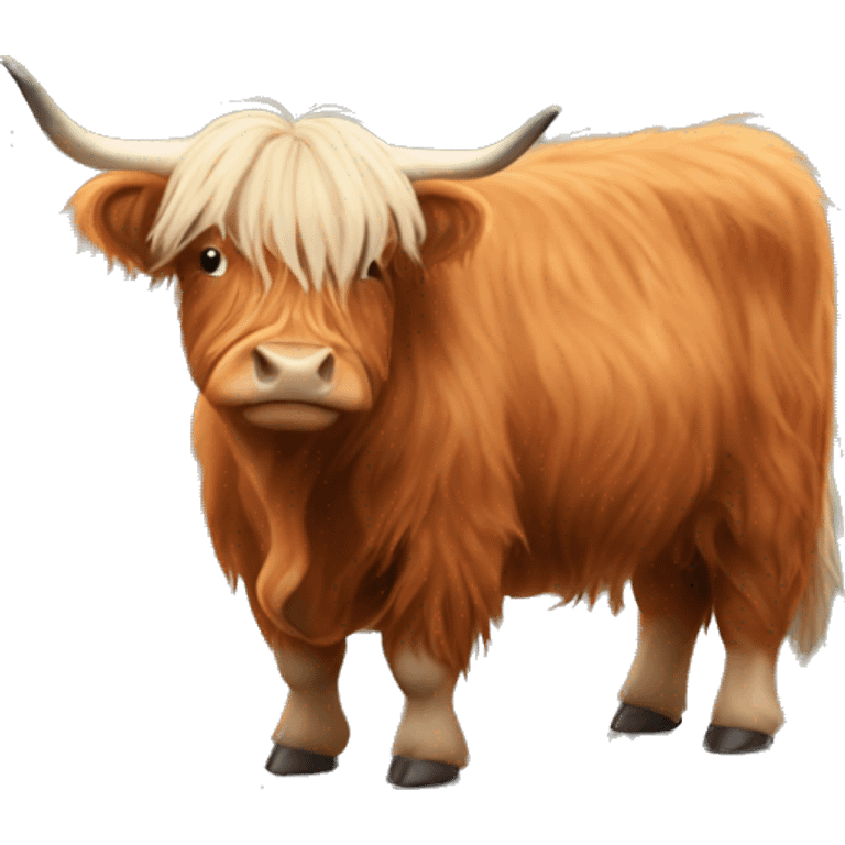 Highland cow emoji