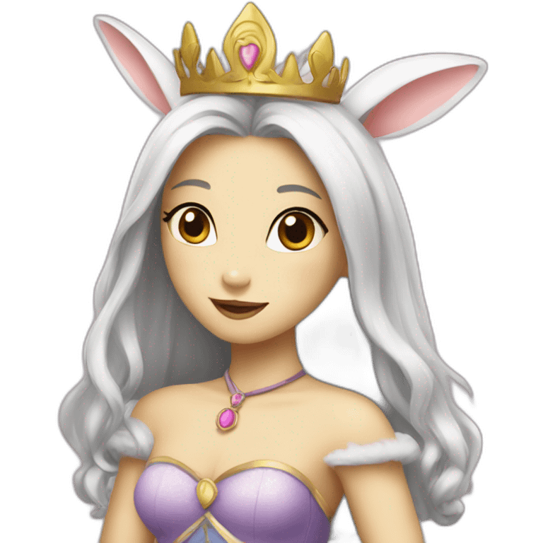 Pich rabbit princess emoji