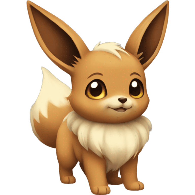 Cute Eevee emoji