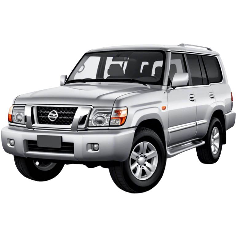 Nissan Patrol y62 - Nissan (Model Year: 2022) (Iconic colour: Silver) emoji