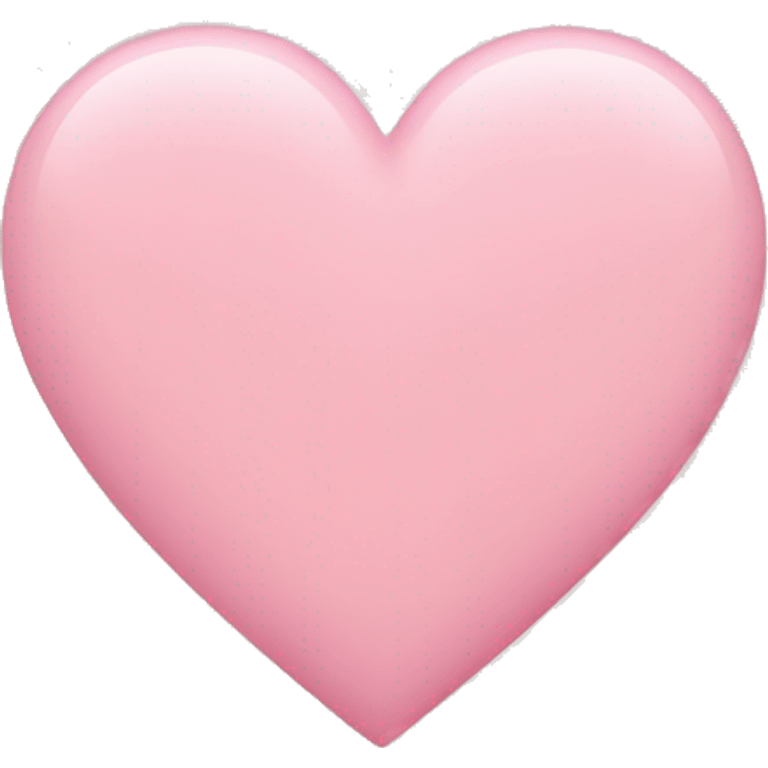 baby pink heart emoji