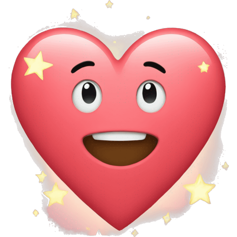 Heart with stars  emoji