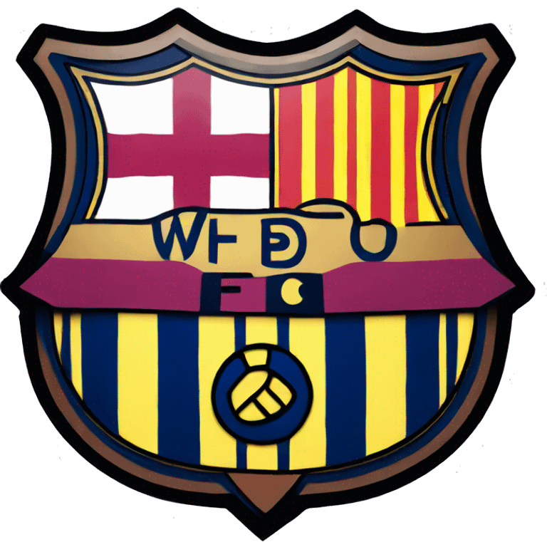 Escudo barça emoji