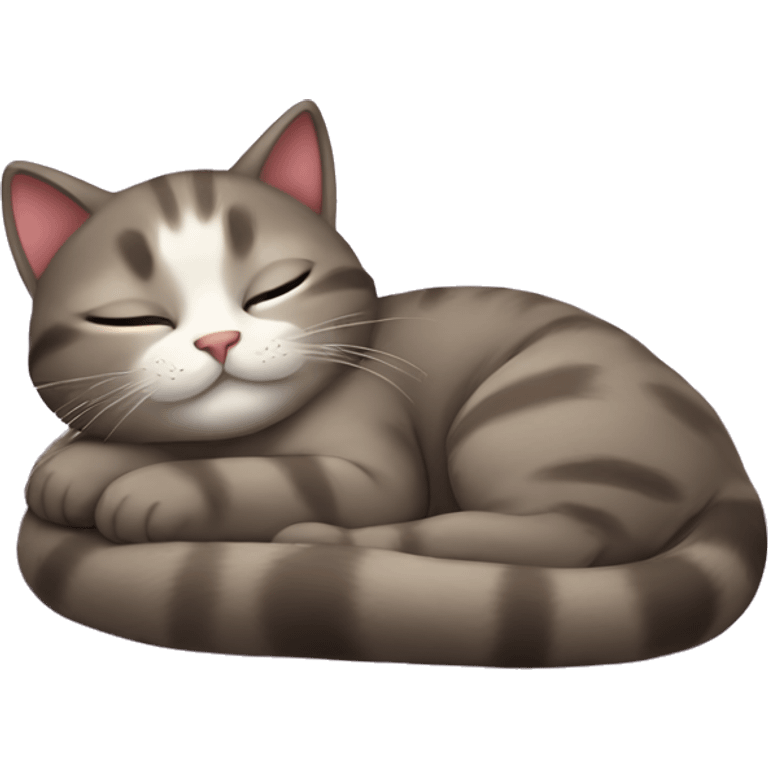 Cat sleep love nikita  emoji