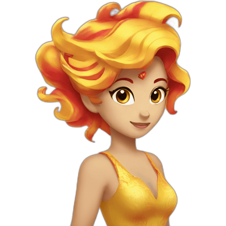 Sunset shimmer emoji