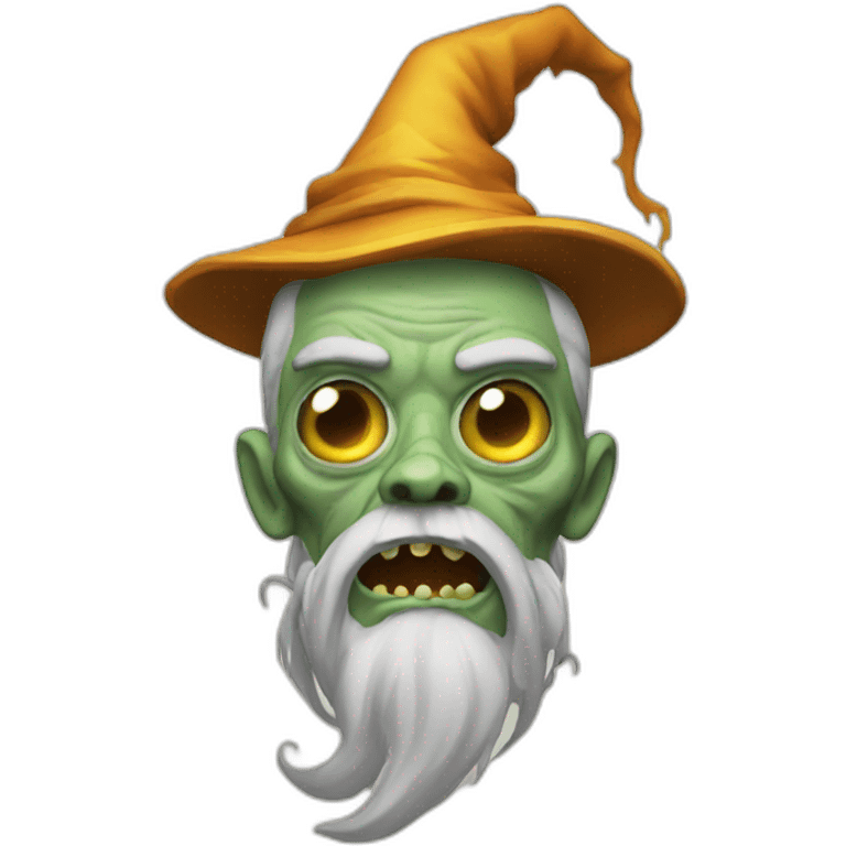 Wizard zombie emoji