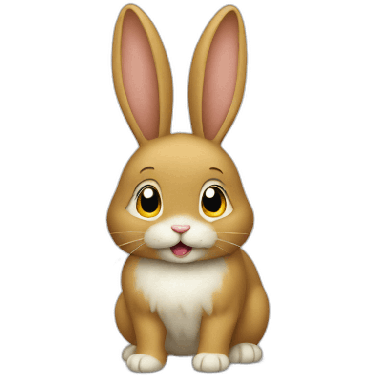 un lapin  emoji