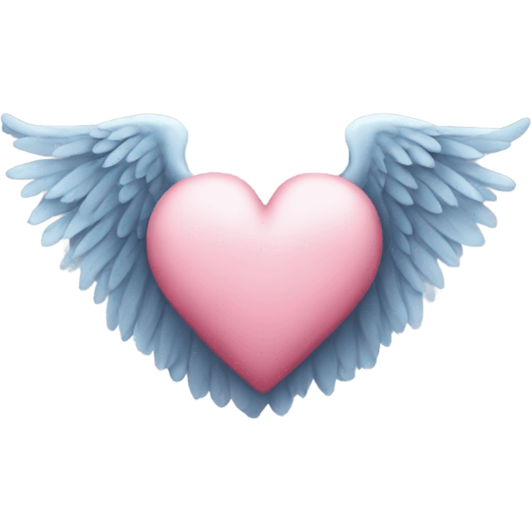 Heart with wings emoji