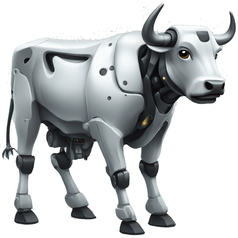 Robot bull  emoji