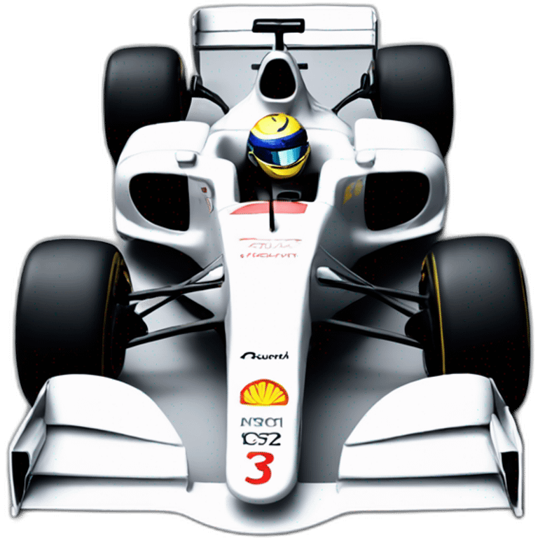 Formula 1 car emoji