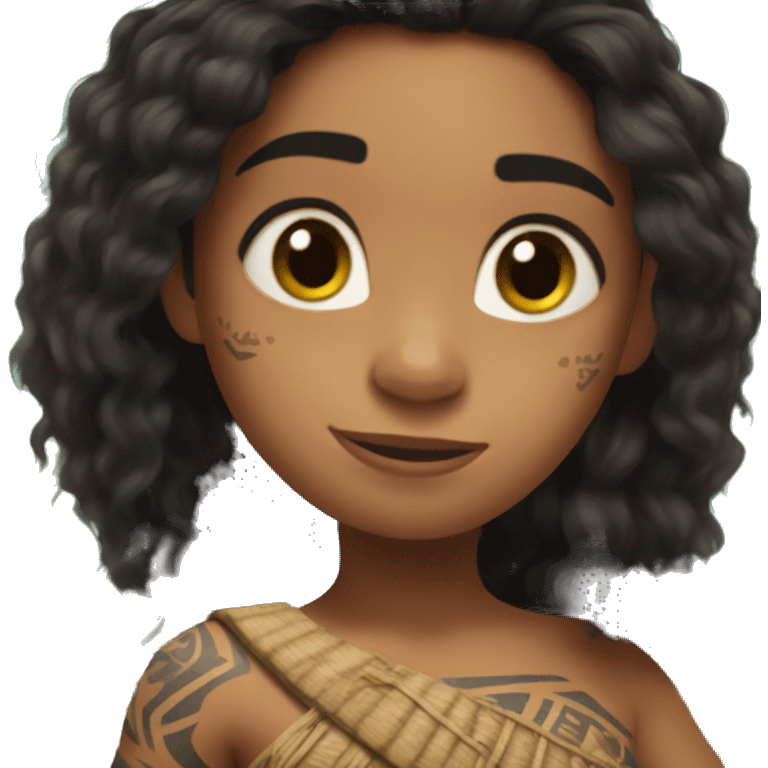 Moana emoji