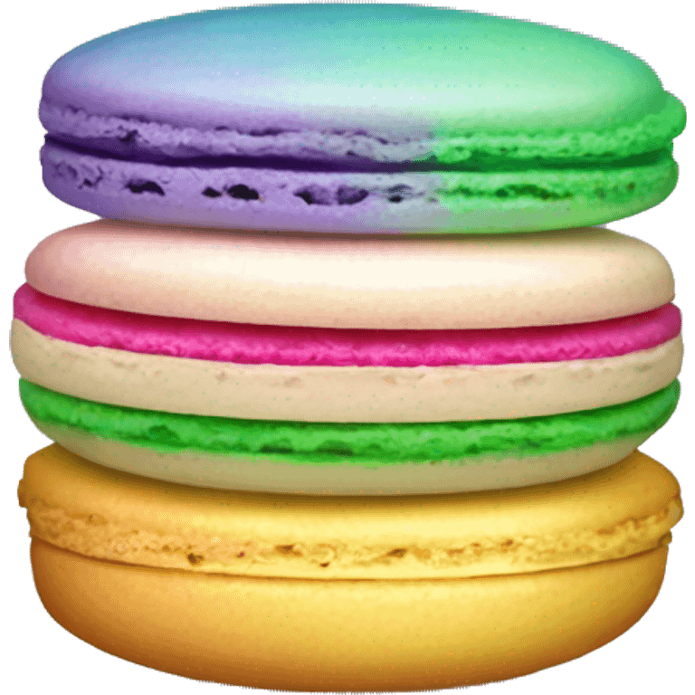 Colorful Macaron emoji