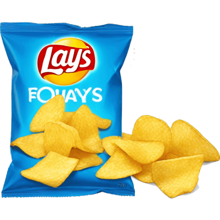 lays chips bag emoji