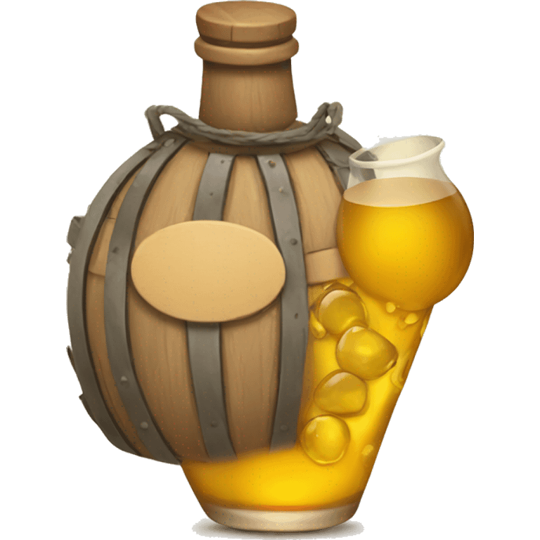 Mead alcohol  emoji