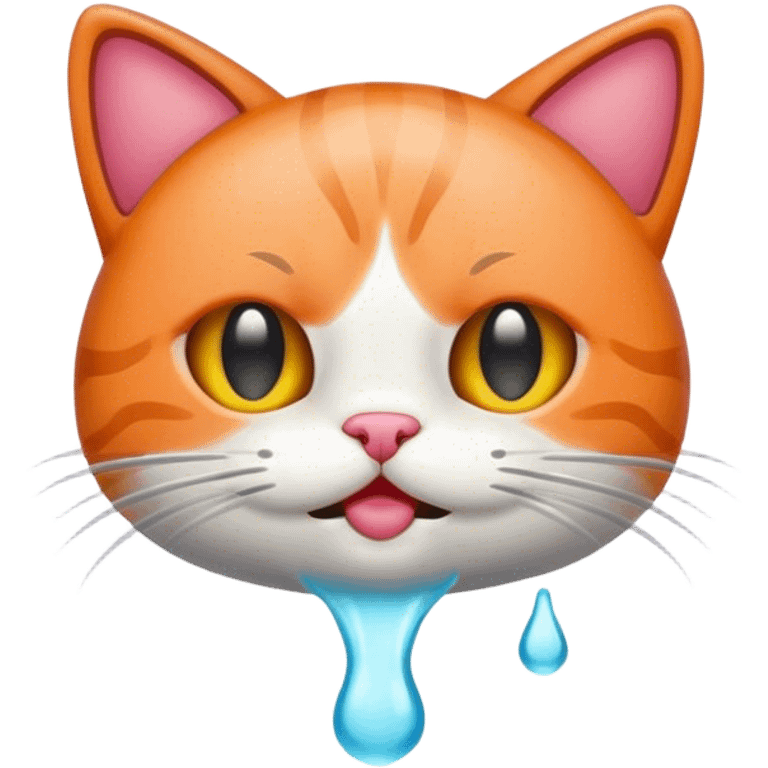 Cat pee emoji