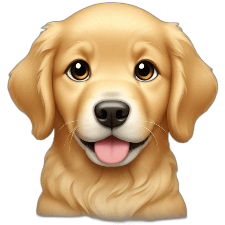 Baby Golden Retriever emoji