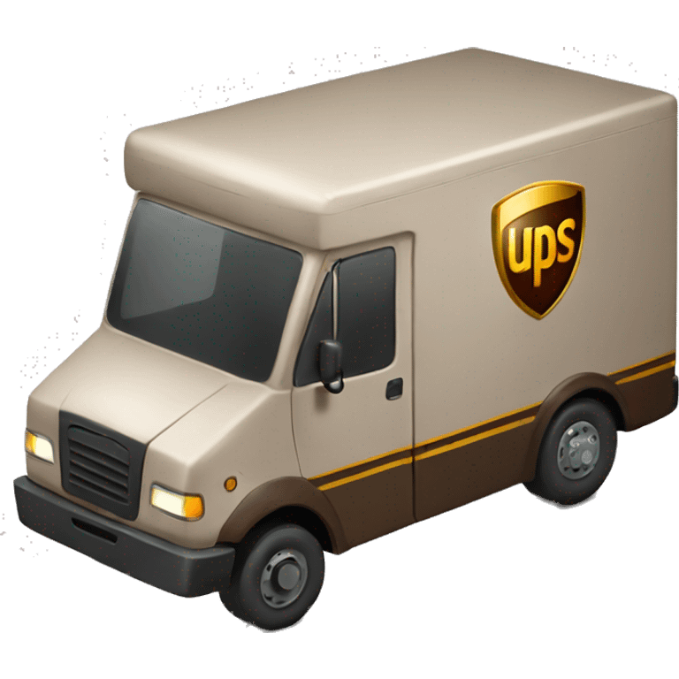 UPS truck emoji