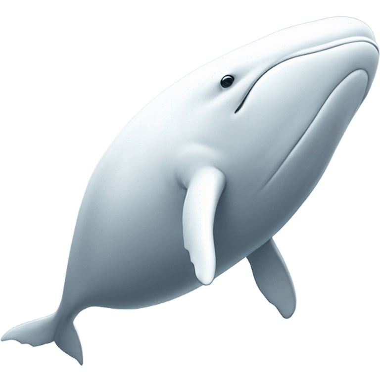 white whale , underside emoji