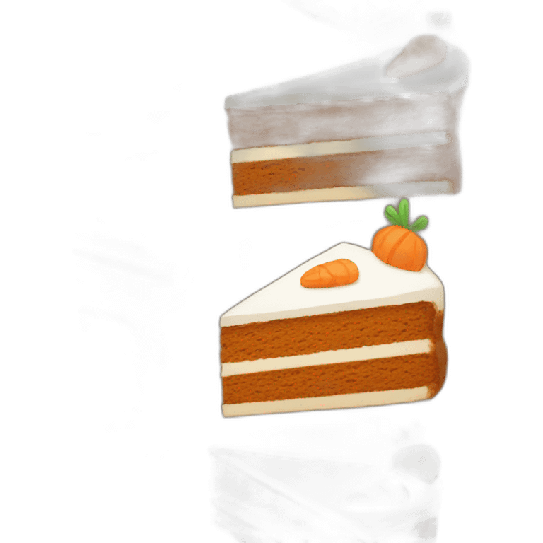 Carrot cake emoji