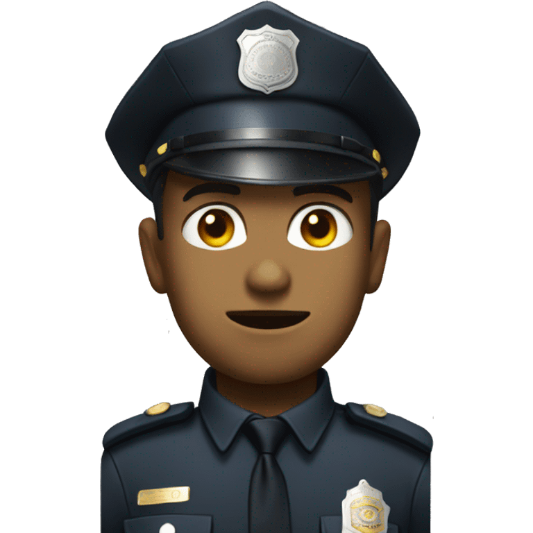 cop face emoji