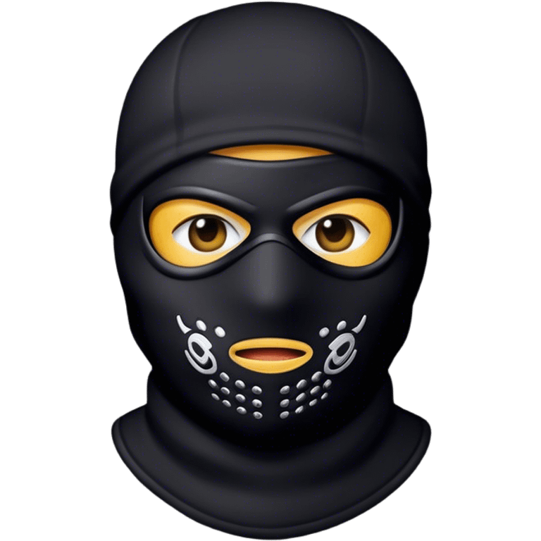 ski mask emoji