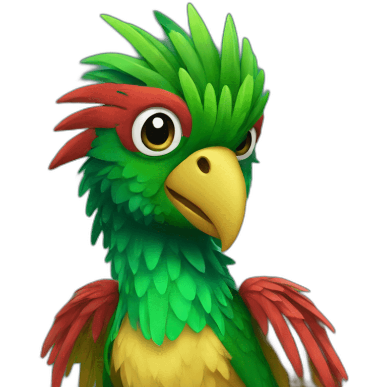 Quetzal emoji