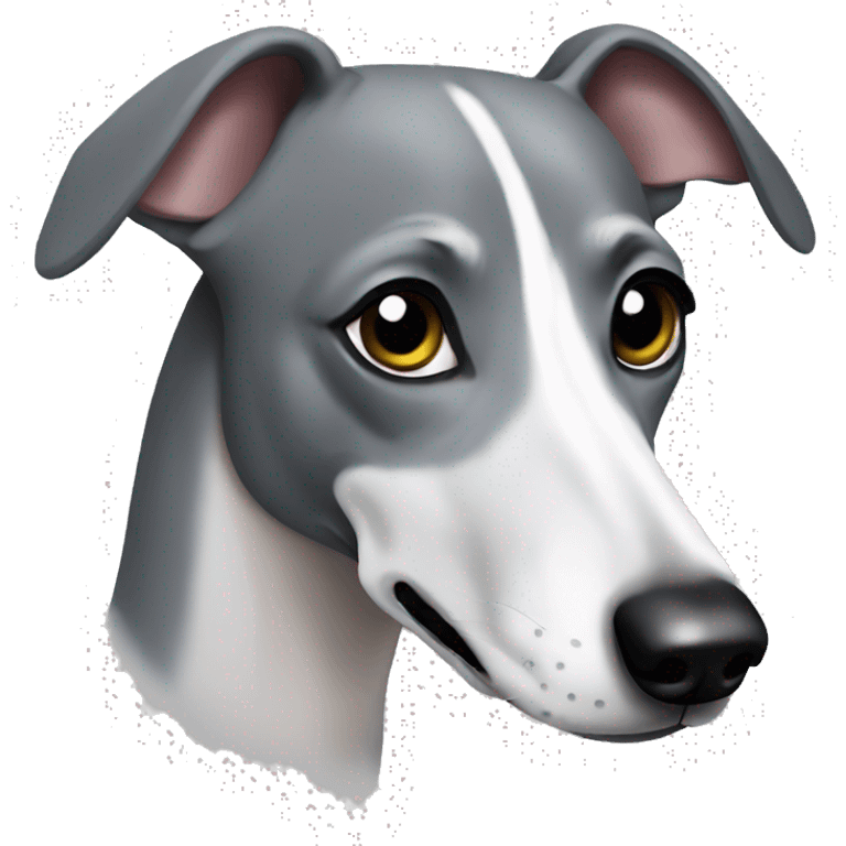 grey whippet emoji emoji