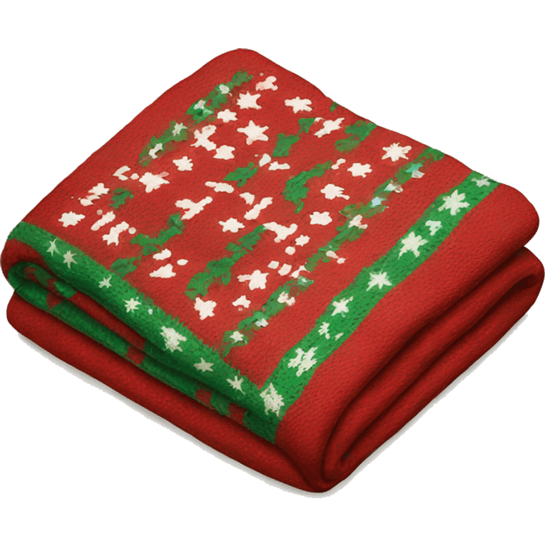 christmas blanket emoji