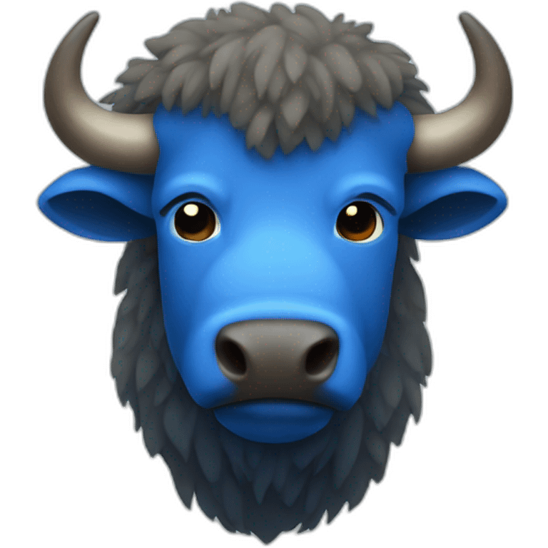 Blue Bison emoji