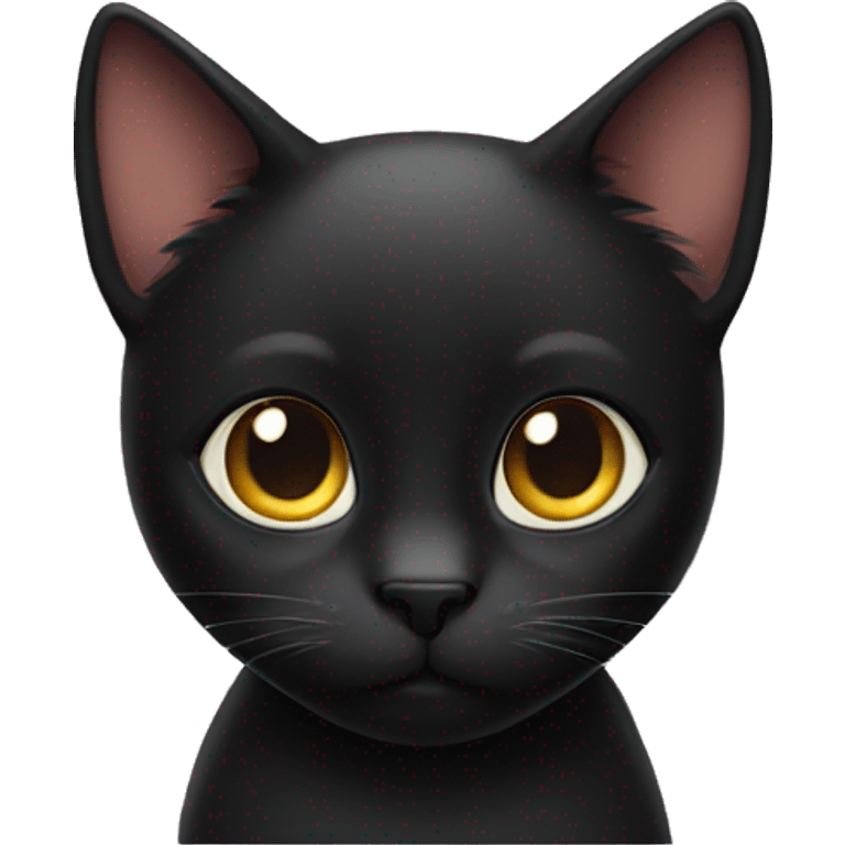 Black cat emoji