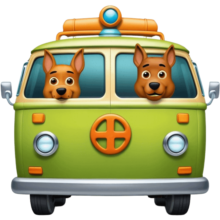 scooby doo mystery machine emoji