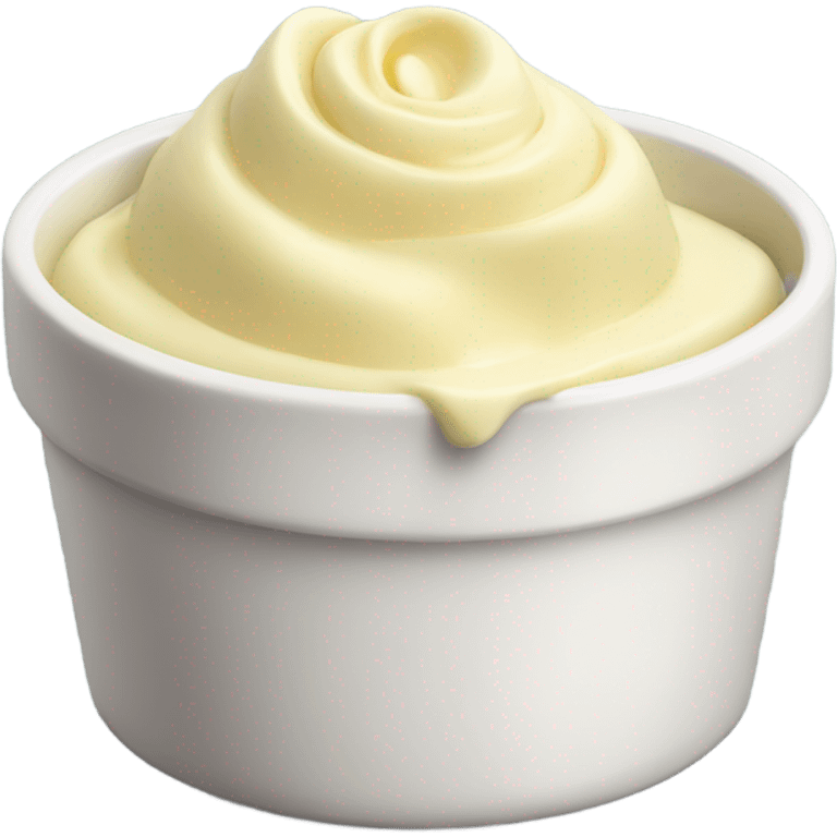 whipped butter in ramekin emoji