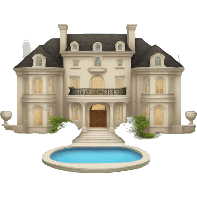 luxurious mansion emoji