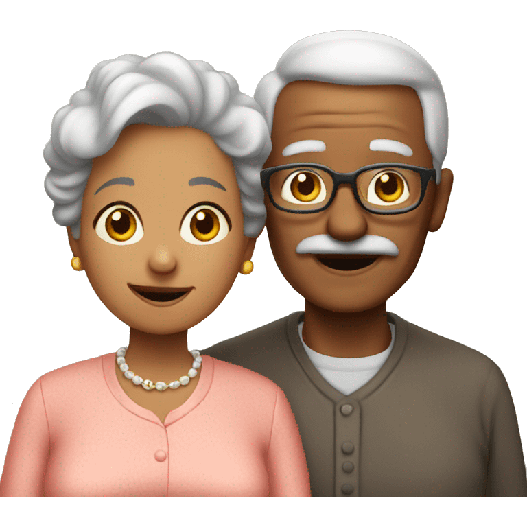 grandpa and grandma emoji