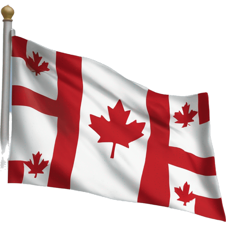 Bandera de Quebec Canadá  emoji