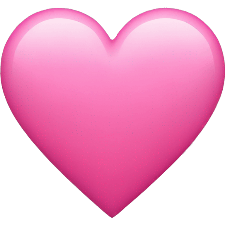 Pink heart emoji