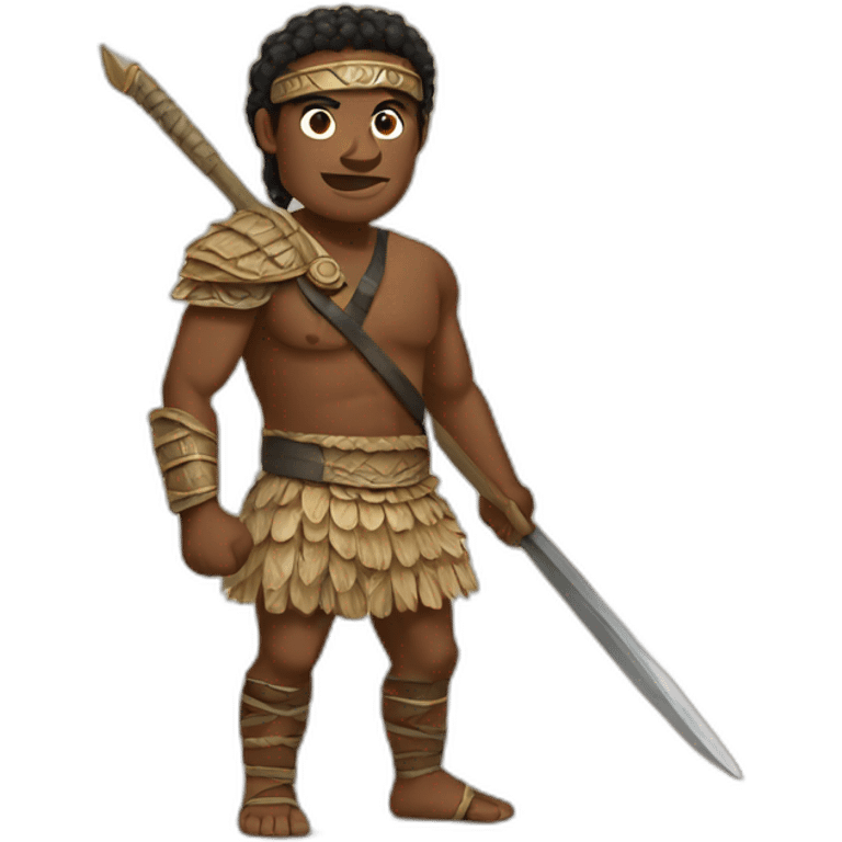 Fijian Warrior emoji