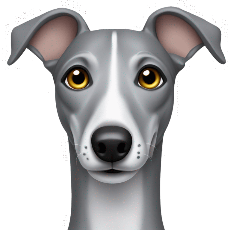 Grey whippet  emoji