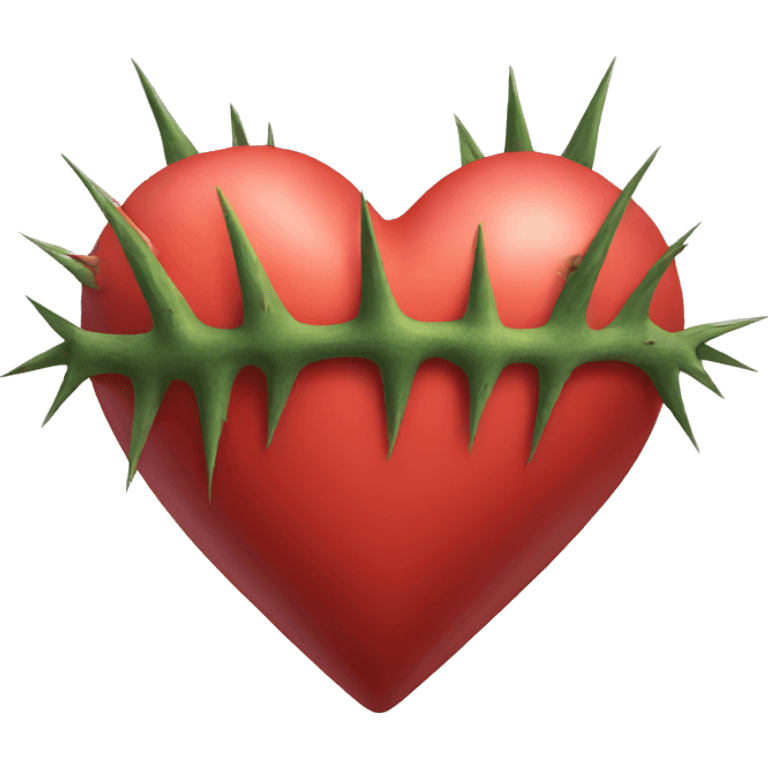 heart with thorns emoji